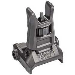 Magpul Industries MBUS PRO Front Sight, Fits Picatinny, Flip Up, Steel, Black