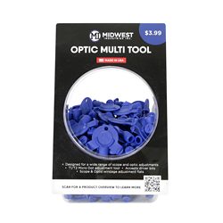 Midwest Industries Optic Multi Tool, Blue, 150 Piece Display