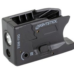 Nightstick TSM-15G, Subcompact Tactical Weapon-Mounted Light w/Green Laser, F...
