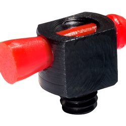 Hi-Viz Spark II Front Sight, Fits Removable Front Bead, Red Color