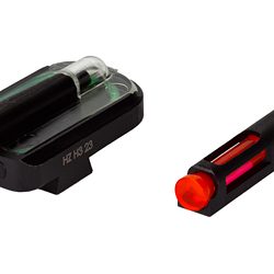 Hi-Viz FASTDOT H3, Fits Glock MOS 9/40, Tritium/Fiber Optic Night Sights, Red...