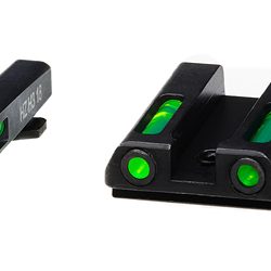 Hi-Viz LiteWave H3 Tritium/Litepipe Night Sights, Fits Glock 42 and 43, Green...