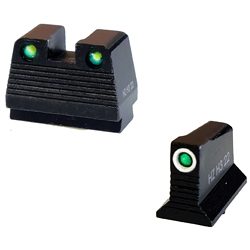 Hi-Viz N2 Co-Witness Sight, Fits Glock MOS 9MM/40S&W/357SIG, .430" Height, Gr...