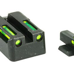 Hi-Viz LiteWave H3 Tritium/Litepipe Night Sights, Fits 1911s, Green Front and...