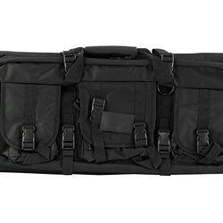 NcSTAR Double Carbine Case, 36" Rifle Case, Nylon, Black, Exterior PALS Webbi...