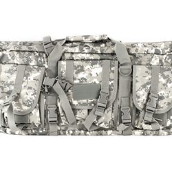 NcSTAR Double Carbine Case, 36" Rifle Case, Nylon, Gray Digital Camo, Exterio...