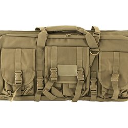 NcSTAR Double Carbine Case, 36" Rifle Case, Nylon, Tan, Exterior PALS Webbing...