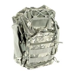 NcSTAR First Responder Utility Bag, Nylon, Gray Digital Camo, MOLLE / PALS We...
