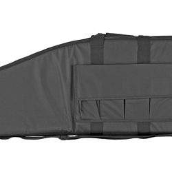 NcSTAR Scoped Rifle Case, Rifle Case, Black, Nylon, 42", Tall Model
