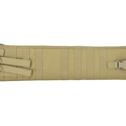 NcSTAR Shotgun Scabbard, Tan, Nylon, 29" Length, Six Metal D-Ring locations, ...