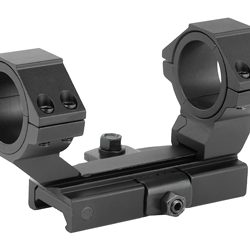 NcSTAR AR15 Adjustable Scope Mount QR, Black, Fits Picatinny Rails, Supports ...