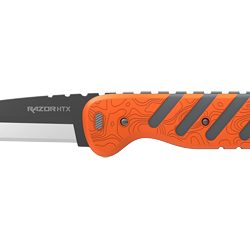 Outdoor Edge Razor HTX, Folding Knife, Plain Edge, 3.5" Blade Length, In...