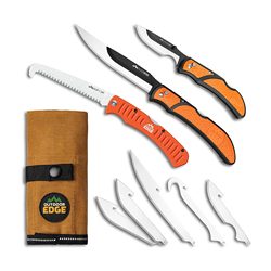 Outdoor Edge Razorguide Pak, Folding Knife Set, Black Oxide Finish, 420J...