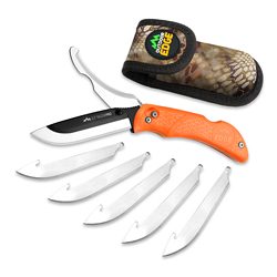 Outdoor Edge Razor Pro, Folding Knife, Plain Edge, 3.5" Blades, 420J2 St...