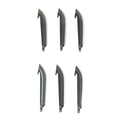 Outdoor Edge Edge Drop-Point Blades, Plain Edge, 3.5" Blades, 420J2 Stee...