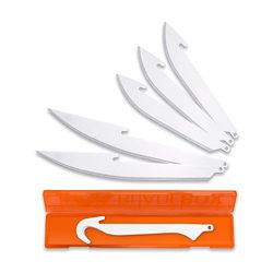 Outdoor Edge Razor Safe Replacement Blades, Plain Edge, 20J2 Stainless S...
