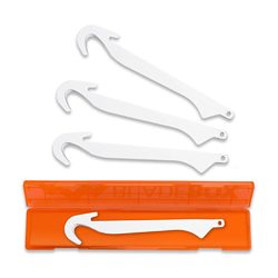 Outdoor Edge Razor Safe Replacement Blades, Plain Edge, 20J2 Stainless S...