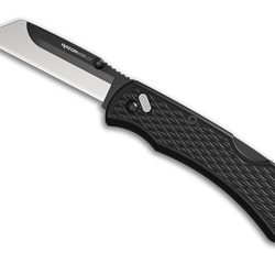 Outdoor Edge Razorwork, Folding Knife, Plain Edge, 2.5" Blades, Black Ox...