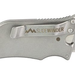 Outdoor Edge SLIDEWINDER, Folding Knife, Plain Edge, .75" Blade Length, ...
