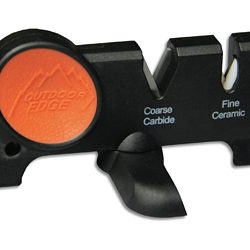 Outdoor Edge EdgeX 2-Stage, Knife Sharpener, Tungsten Carbide/White Alum...