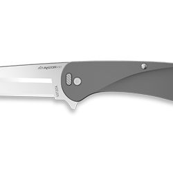 Outdoor Edge Razor VX1, Folding Knife, Plain Edge, 3" Blade Length, 7.3"...