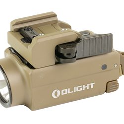Olight Baldr S, Rechargeable Weapon Mounted Light with Laser, Slide Rail Moun...