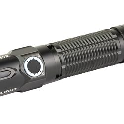 Olight Warrior 3S, Rechargeable Handheld Flashlight, 2,300 Lumens, Black