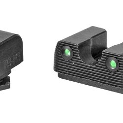 Rival Arms Tritium 3 Dot Front/Rear Green Night Sight, Fits Glock 42/43, Oran...
