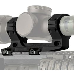 Reptilia AUS Mount, 34mm, Black Anodized Finish, 1.54" Bore Height