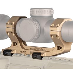 Reptilia AUS Mount, 34mm, Anodized Finish, Flat Dark Earth, 1.70" Bore Height