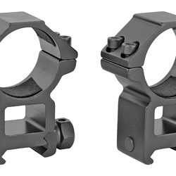 Riton Optics Rings, 30mm High, Black Finish