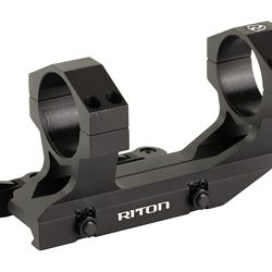 Riton Optics Mount, 34mm Cantilever, Black, Quick Detach