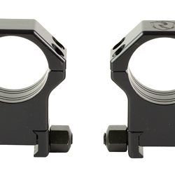 Riton Optics Contessa, 30mm Picatinny Rings, Hardened Steel, 19mm Height, Black