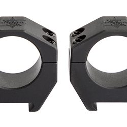 Seekins Precision Scope Ring, .92" Medium High, 30mm, 4 Cap Screw, Black Finish