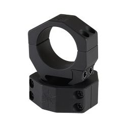 Seekins Precision Scope Ring, .92" Low, 34mm, 4 Cap Screw, Black Finish