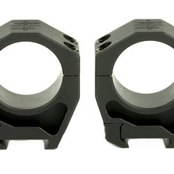 Seekins Precision Scope Ring, 1.26" Extra High, 34mm, 4 Cap Screw, Black Finish