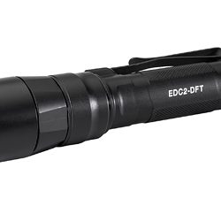 Surefire Everyday Carry Light (EDC-2-DFT), Dual-Fuel Turbo Flashlight, 700 Lu...