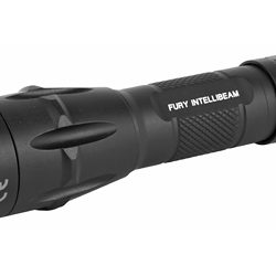 Surefire Fury Dual Fuel Intellibeam Flashlight, 1500 Lumens, 123A or 18650 Re...