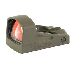Shield Sights RMSc, Glass Edition, Reflex Sight, Non Magnified, 8 MOA, Olive ...