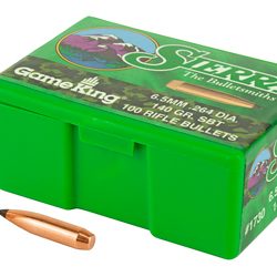 Sierra Bullets GameKing, .264 Diameter, 6.5MM, 140 Grain, Spitzer Boat Tail, ...