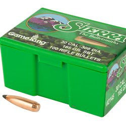 Sierra Bullets GameKing, .308 Diameter, 30 Caliber, 165 Grain, Spitzer Boat T...