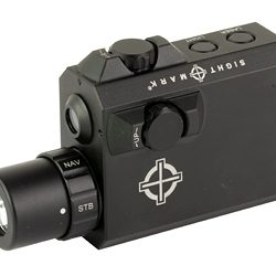 Sightmark LoPro Compact Flashlight, Integral Green Laser, Picatinny Attachmen...