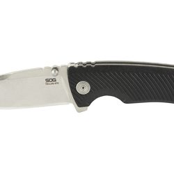 SOG Knives & Tools Tellus ATK, Folding Knife, 3.5" Clip Point Straight E...