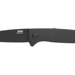 SOG Knives & Tools Twitch III, Folding Knife, 3.1" Drop Point Straight E...