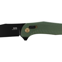 SOG Knives & Tools Diverge XR, Folding Knife, 3" Sheepsfoot Straight Edg...