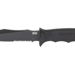 SOG Knives & Tools Seal Pup, Elite, Fixed Blade Knife, 4.85" Clip Point ...