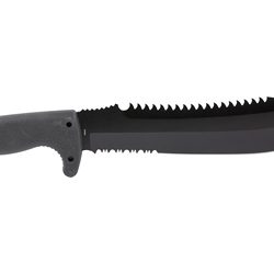 SOG Knives & Tools Fusion, Jungle Primitive, 9.5" Partially Serrated  Cl...