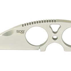 SOG Knives & Tools Snarl, Fixed Blade Knife, 2.3" Straight Edge Sheepsfo...