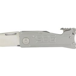 SOG Knives & Tools KeyTron, Folding Knife, 1.8" Straight Edge Clip Point...