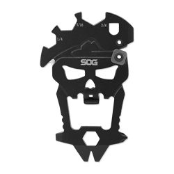 SOG Knives & Tools MACV, 2.5" 12 in 1 Tool, 420 Stainless Steel, Hardcas...